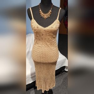 Pinky & Me Crochet Cocktail Dress
